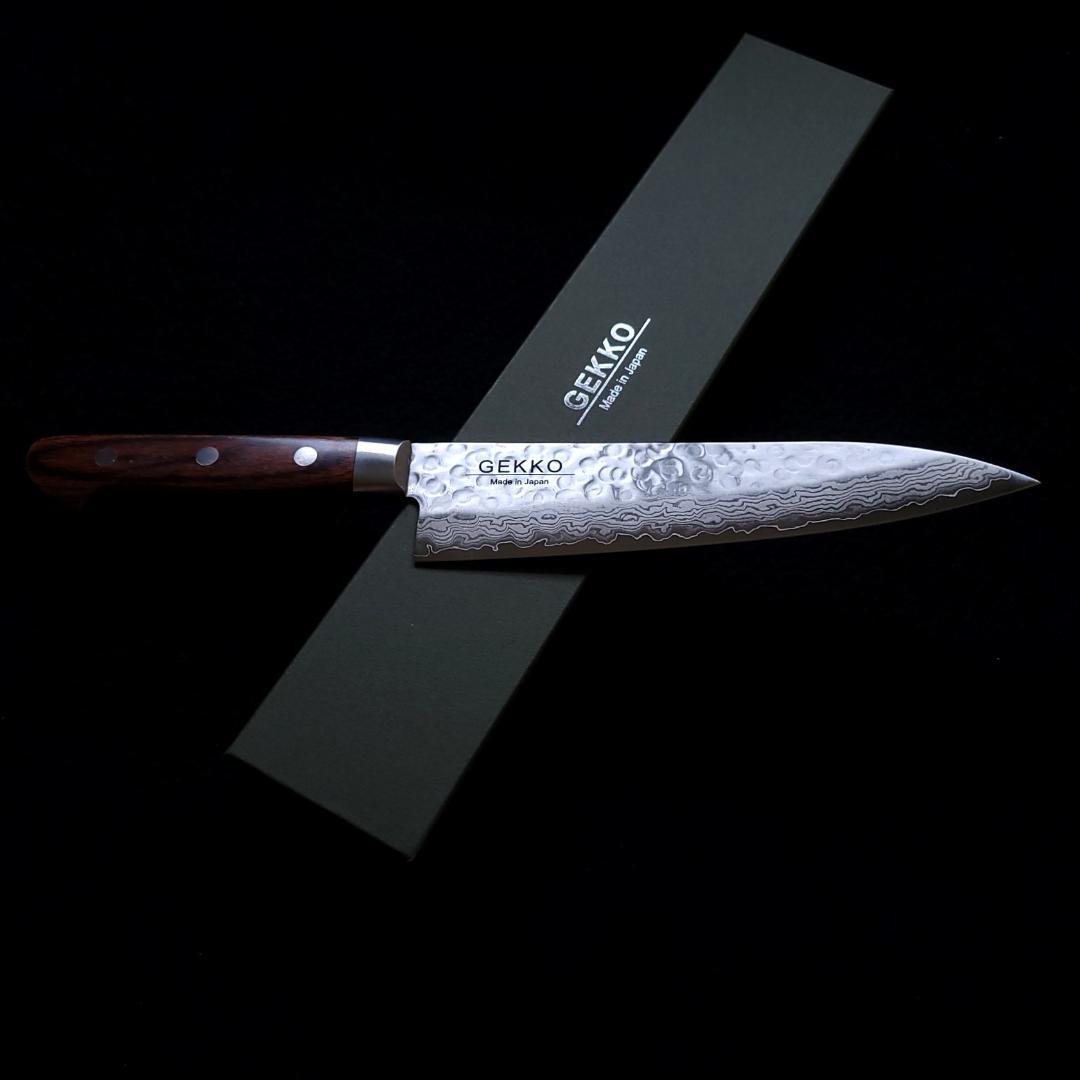 S*.様 VG10 ダマスカス 牛刀包丁180mm G1703 月光作