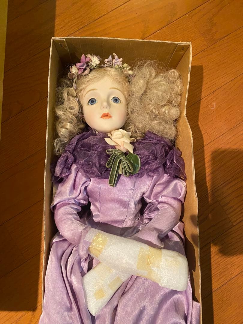 若月まり子 大型ビスクドール 妖精人形 約60センチ