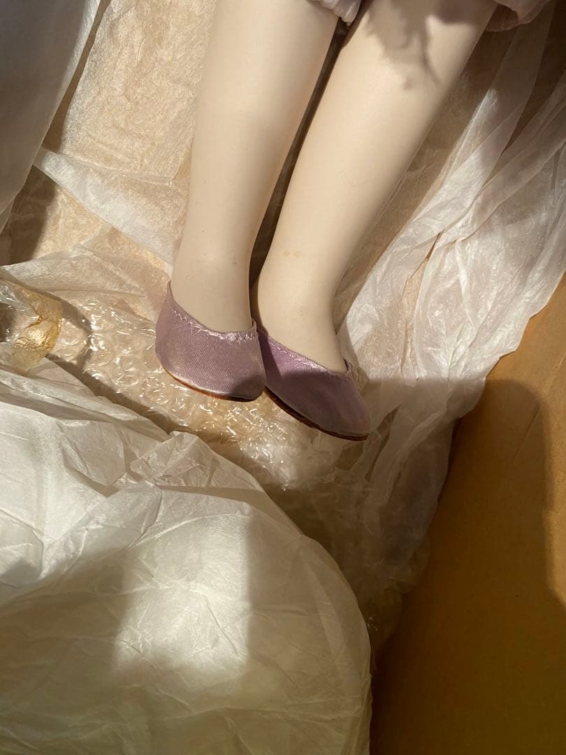 若月まり子 大型ビスクドール 妖精人形 約60センチ