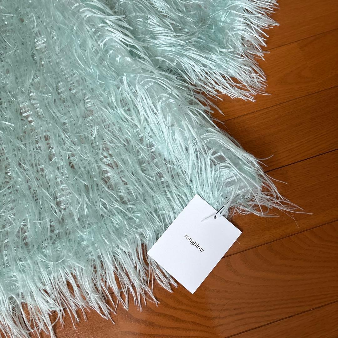 roughlow airy fringe sheer tops フリンジトップス