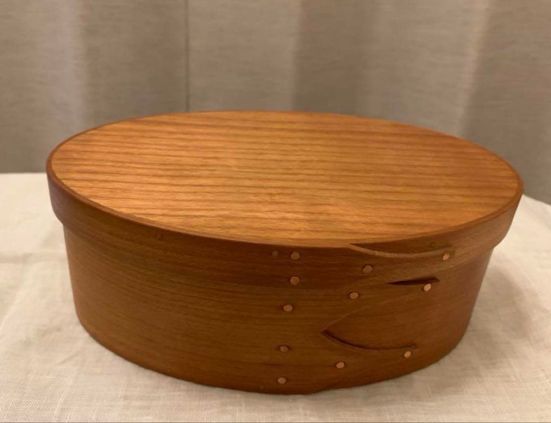 【美品】シェーカーオーバルボックスNo.3　井藤昌志