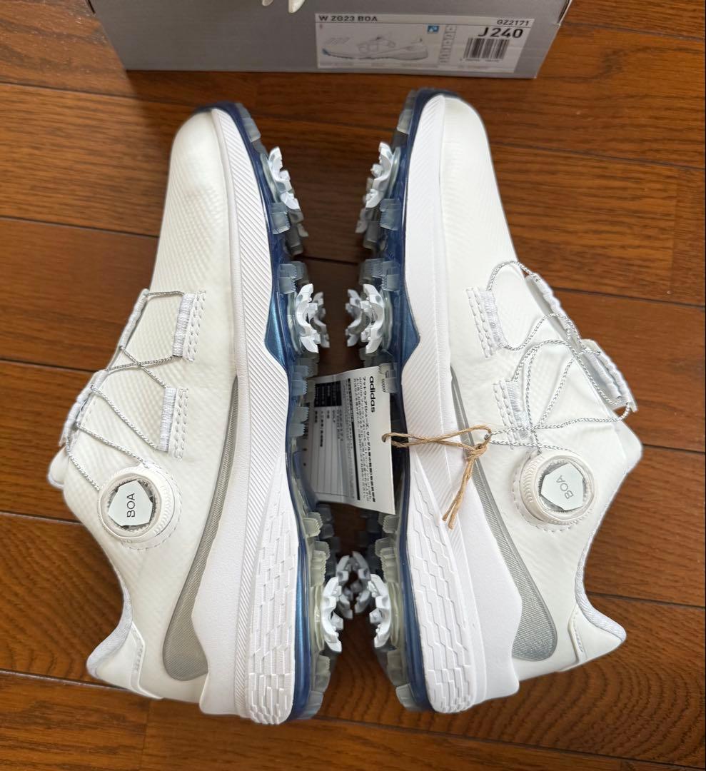 adidas 24.0 ゴルフシューズ レディースBOAダイヤル式 新品未使用