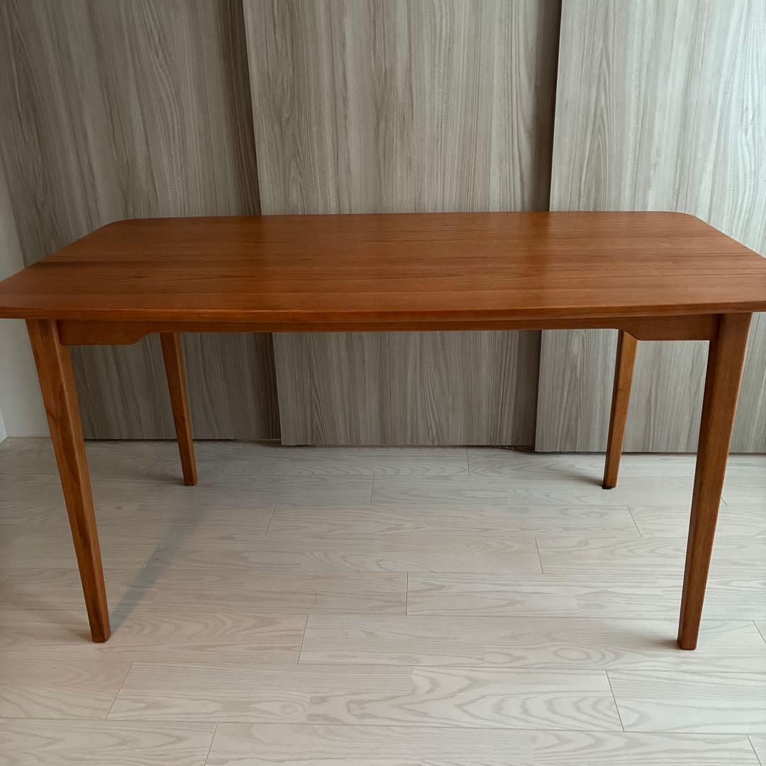 【美品】unico tove ダイニングテーブル1400