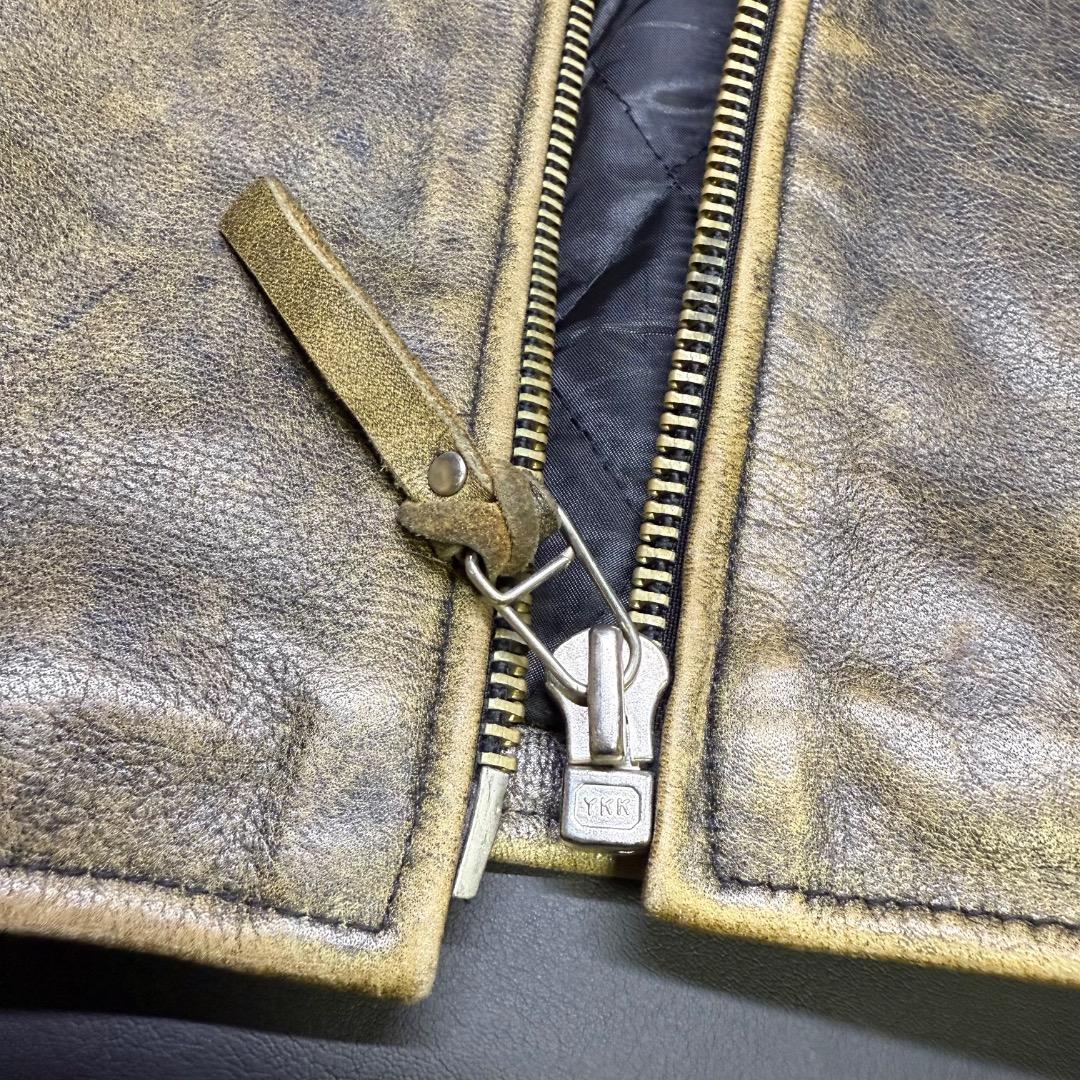 ◉A前c1004 R.B.C. レジェンド ジャケット シングルライダース S