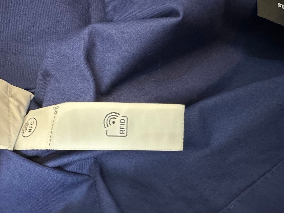 STONE  ネイビートートバッグ