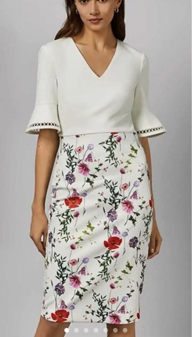 TED BAKER ミモレ丈ワンピース サイズ1