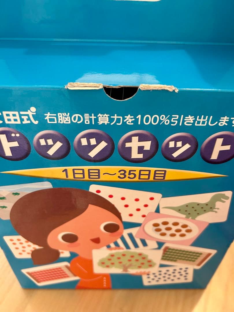 しちだしき　ドッツセット　プロ　フラッシュカード　七田式　使い方DVD・説明書付