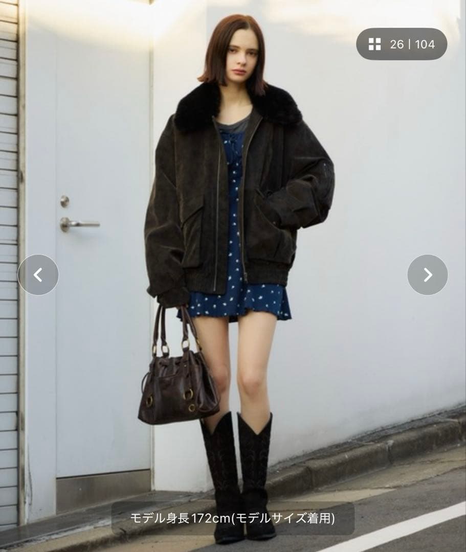 SLY WASHED PUFFER BZ ブラック　スライ　パッファーブルゾン