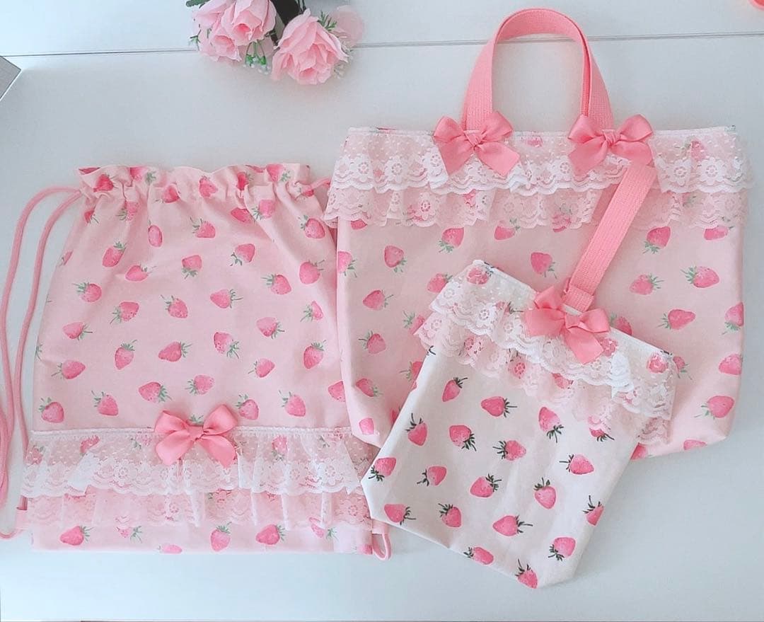 ぴょん☆様 レッスンバッグ シューズ袋 他 ハンドメイド