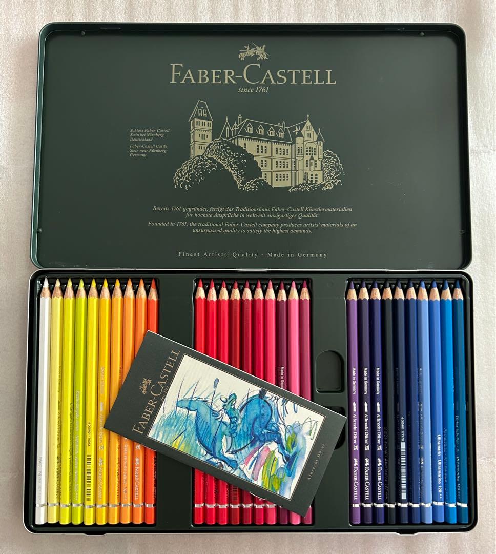 ファーバーカステル アルブレヒト デューラ水彩色鉛筆 60色 缶入