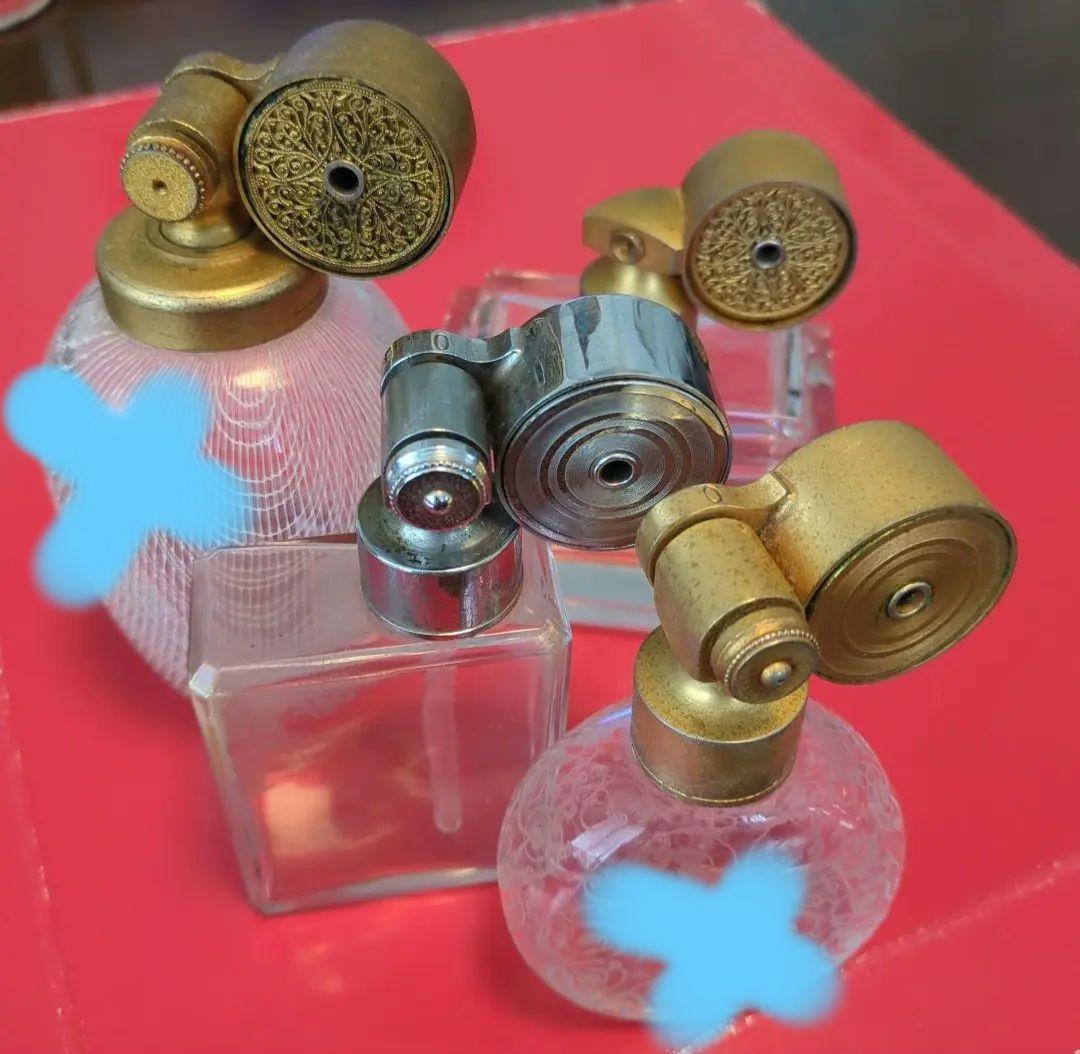 香水瓶　アンティーク雑貨　2個　BとD　Marcel franck