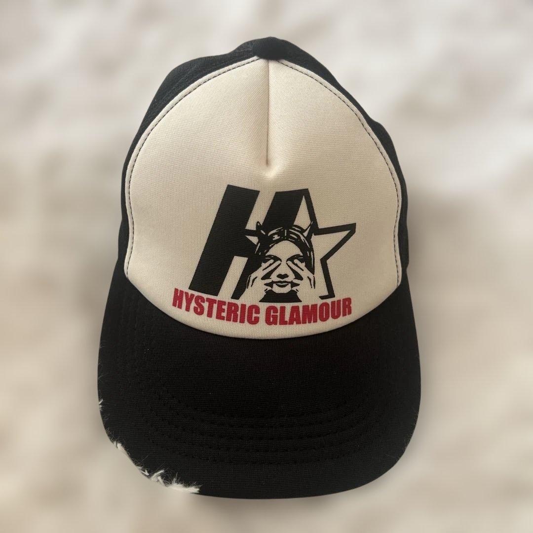 ヒステリックグラマー キャップ メッシュキャップ 美品