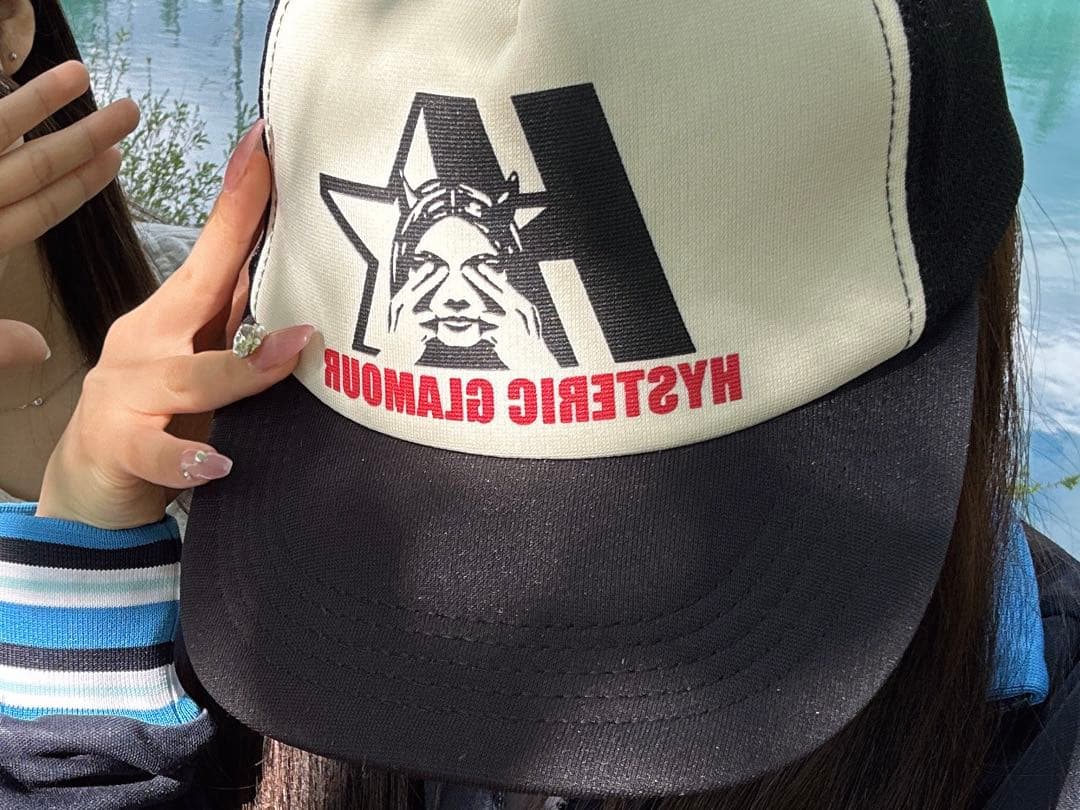 ヒステリックグラマー キャップ メッシュキャップ 美品