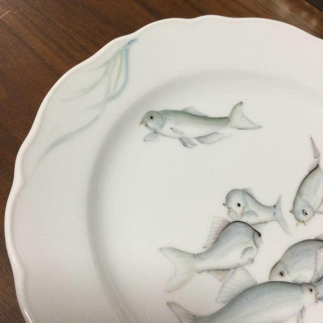 ロイヤルコペンハーゲン フローラダニカ 石井逸郎 フッチェンロイター　皿