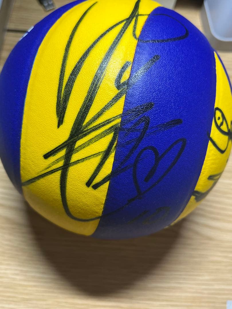 Mikasa MVA30 バレーボール DENSO AIRY BEES サイン入