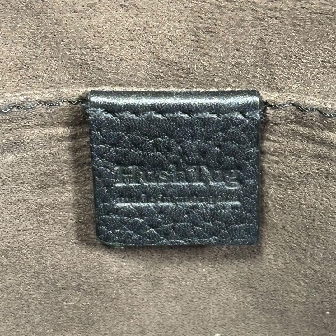 瀧治郎HushTug ハッシュタグ レザートートバッグ 黒 A4 本革