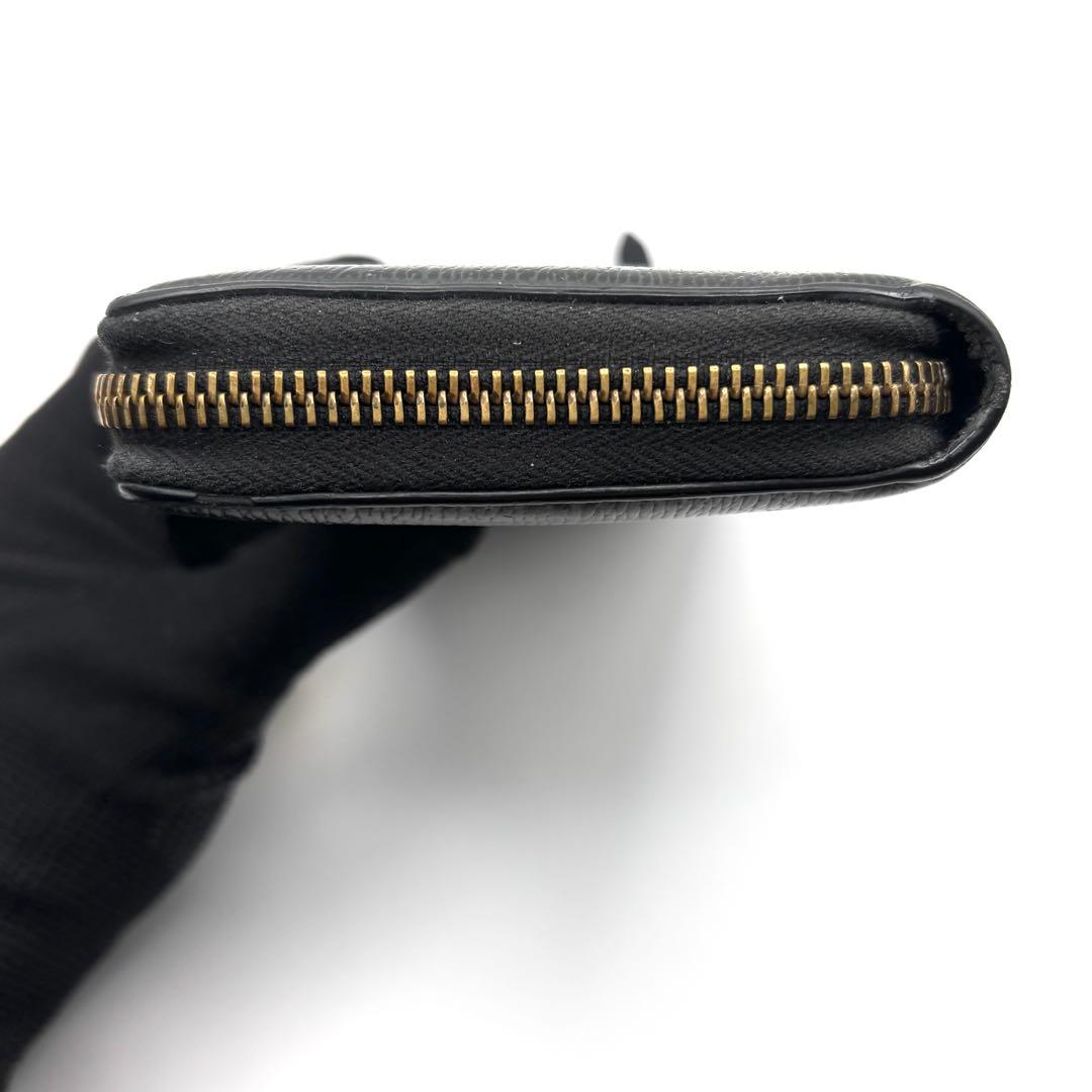 グッチ キングスネーク 長財布 レザー ラウンドファスナー