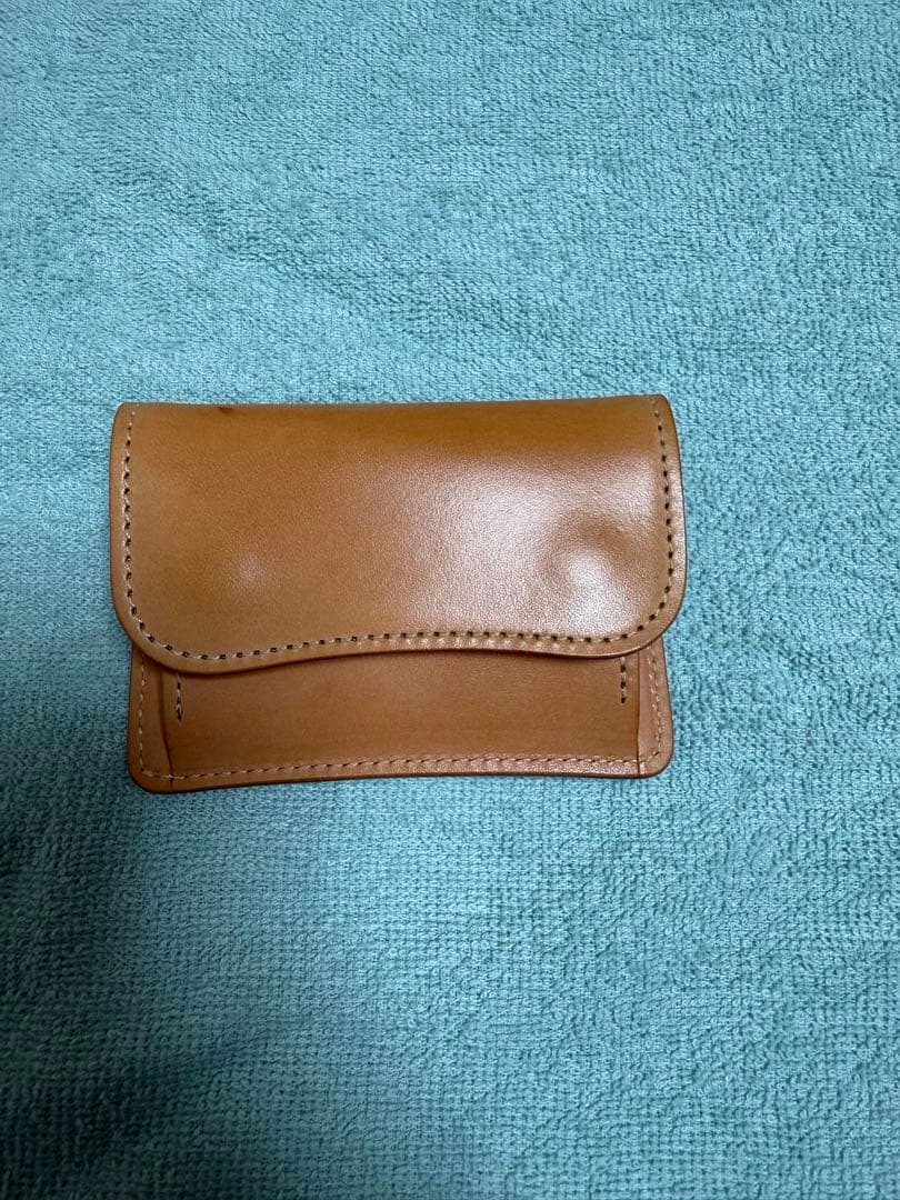 ワイルドスワンズ　タング　サドルプルアップ　ナチュラル＋カラビナキーリングL