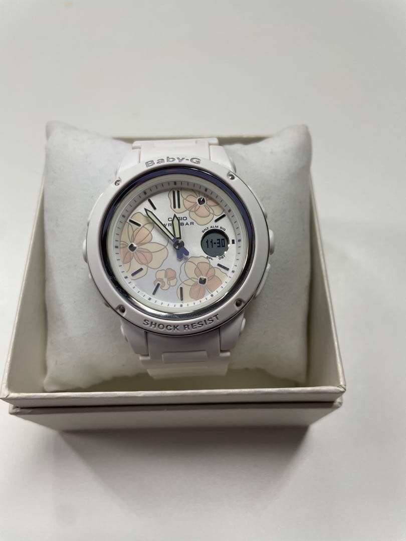 【美品】BABY-G 腕時計セット ホワイト ブラック 2個セット