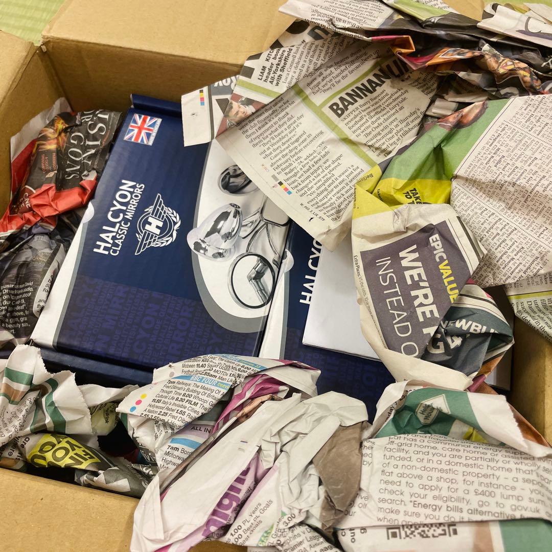 HALCYON バイクミラー ポリッシュ仕上げ