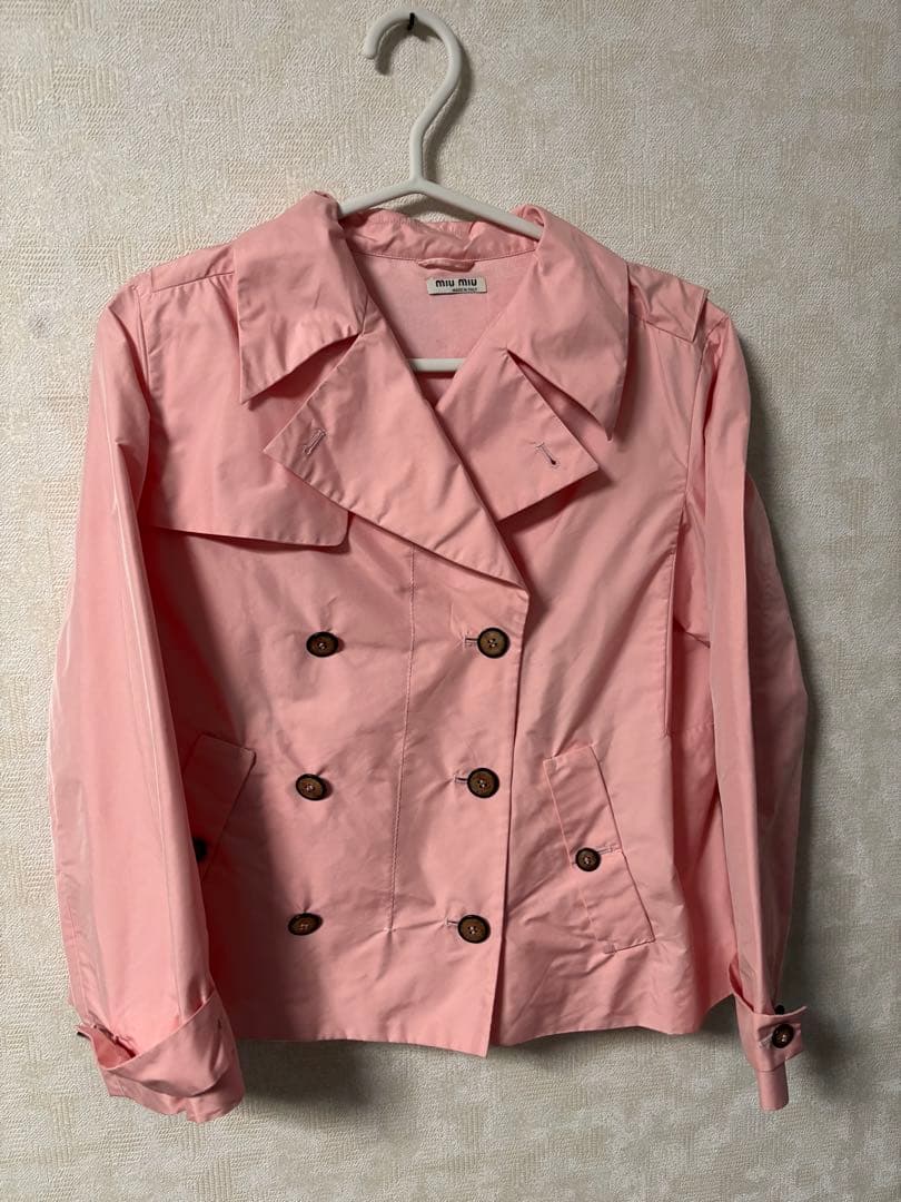 miumiu ピンクジャケット