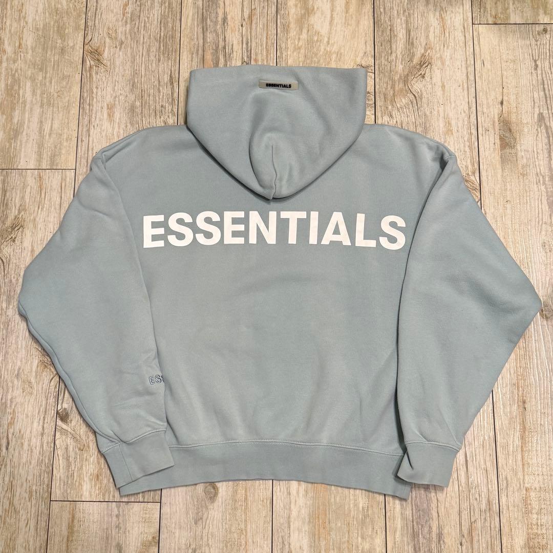 FOG ESSENTIALS パーカー ライトブルー Sサイズ