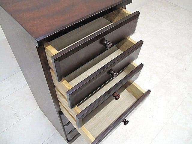 美品 日本民芸 タウン材サイドチェスト 　小物入れ　小引き出し　小物収納