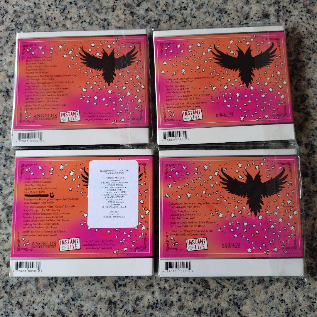 The Black Crowes インスタントライブ 4枚セット