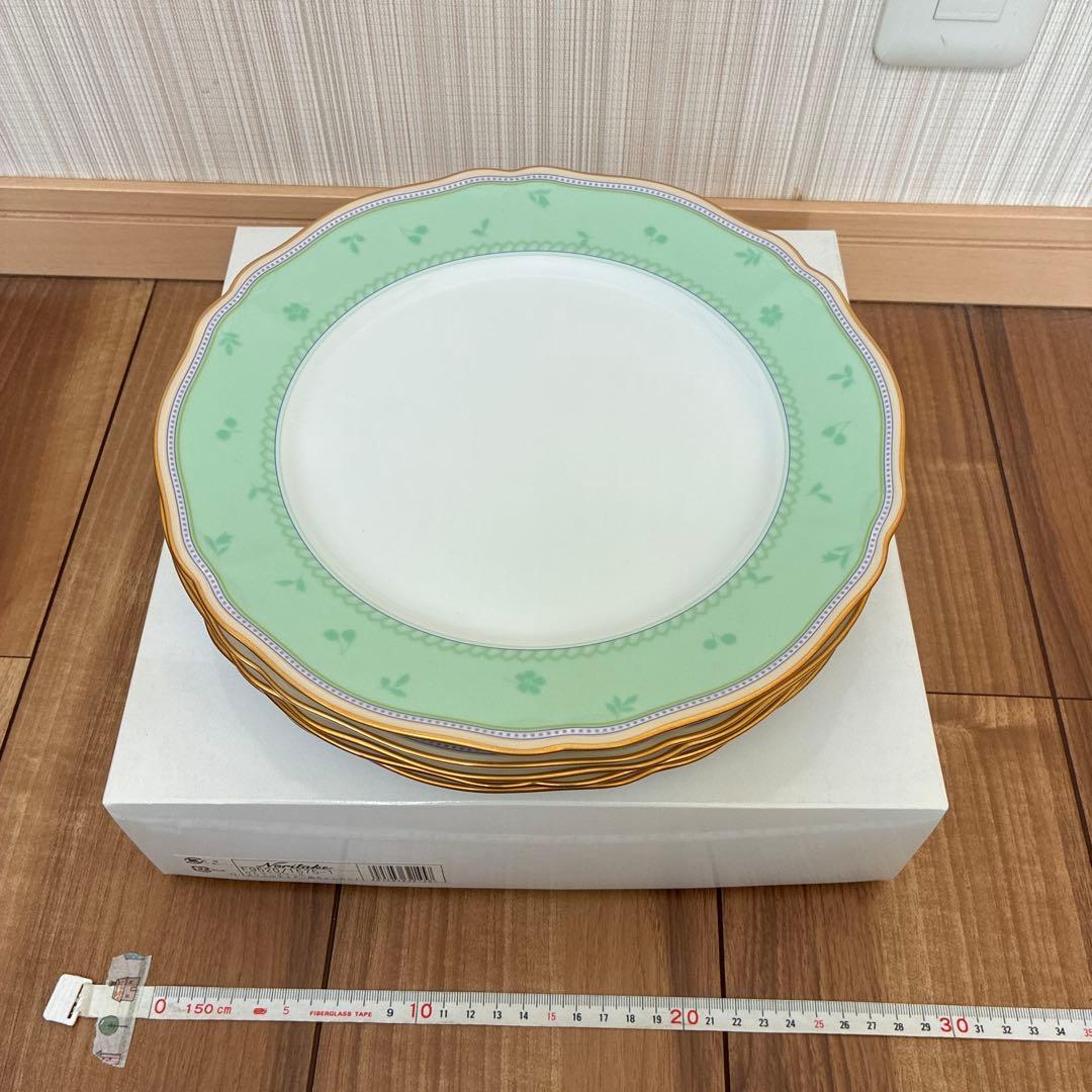 Noritake ディナー皿　５枚27cm ガトゥープワール　廃盤品　レア