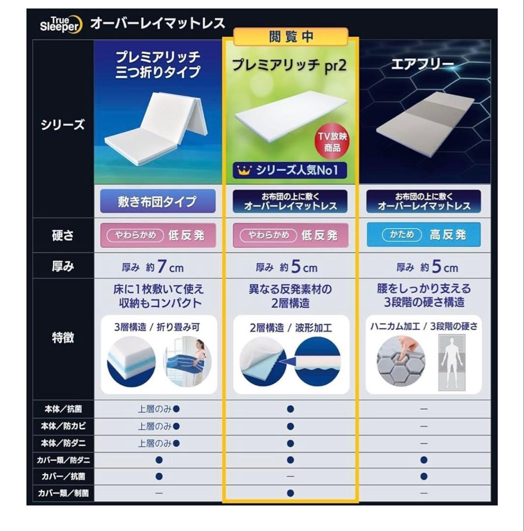 トゥルースリーパー　セミダブル