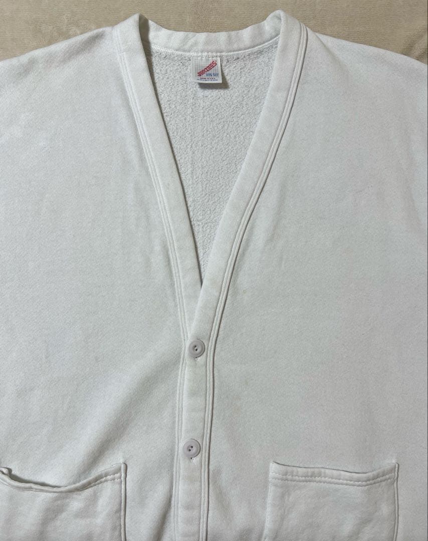 jerzeese 90s スウェットカーディガン メンズ　ジャージーズ