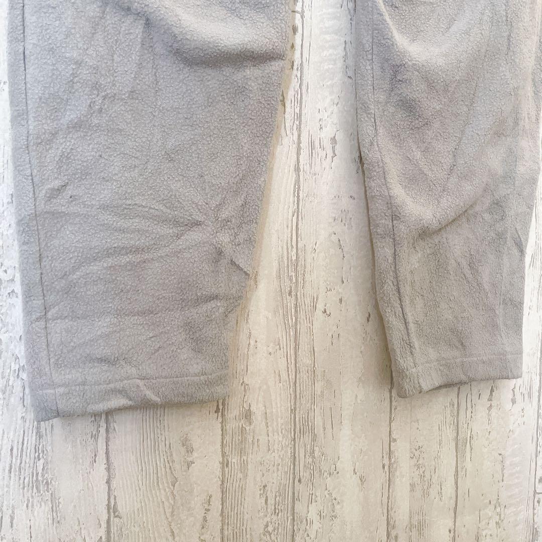 USモデル ノースフェイス ポーラテックフリースパンツグレー 海外S (M相当）