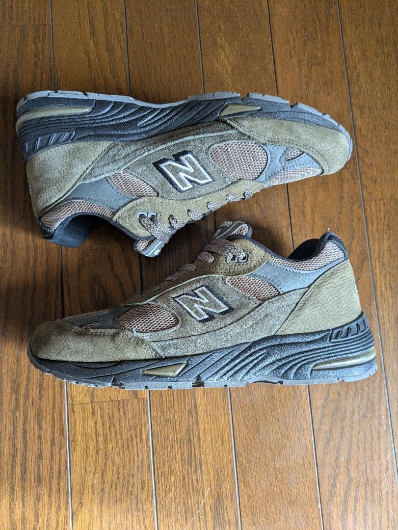 NEWBALANCE M991FDS　オリーブタン