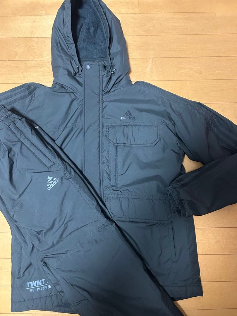 アディダス ウインドブレーカー 上下セット Mサイズ