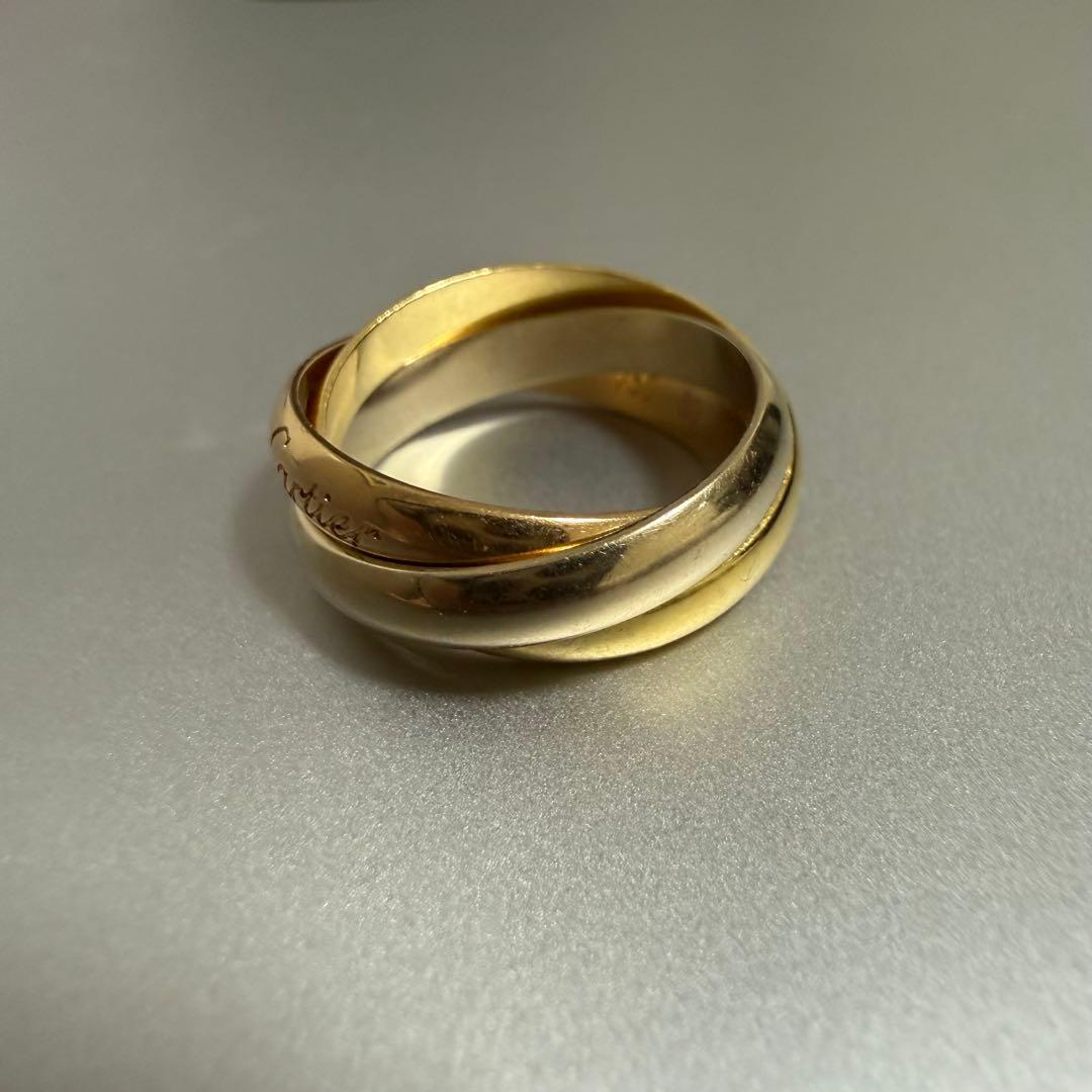 【1/4限定価格】カルティエ トリニティ クラシック リング 53