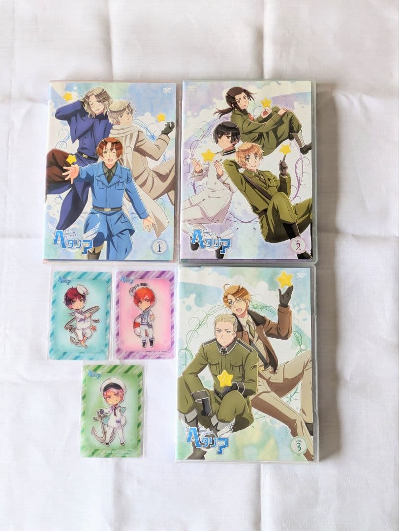 m*様 ヘタリア The World Twinkle 初回限定版 全3巻セット