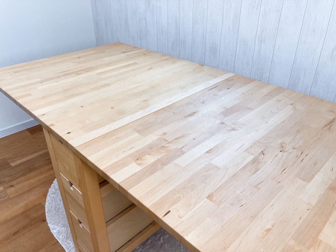 IKEA ノールデンダイニングテーブル ゲートレッグテーブル　バタフライテーブル