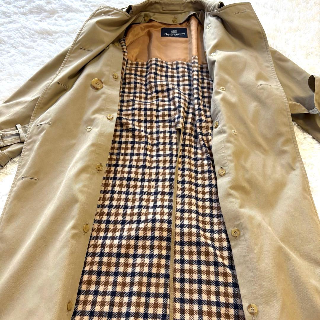 vanilla＊Aquascutum 美品✨ライナー付き トレンチコート