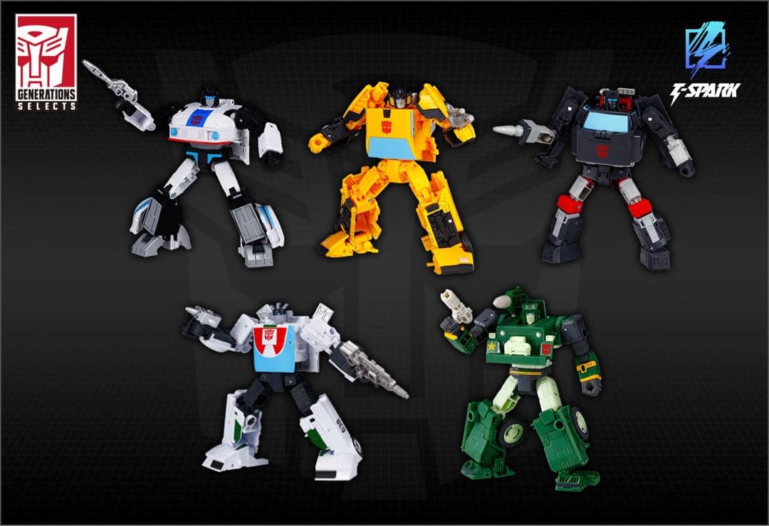 トランスフォーマー ジェネレーション　オートボットスタンドユナイテッド5パック