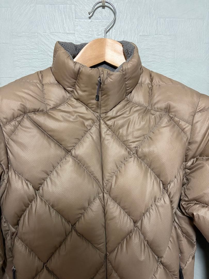 mont-bell ライトアルパインダウンジャケット レディース L ベージュ