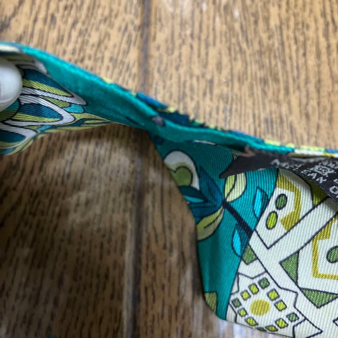 エルメス　ツイリー　2本セット　人気レア柄❣️ 「花咲く織物」