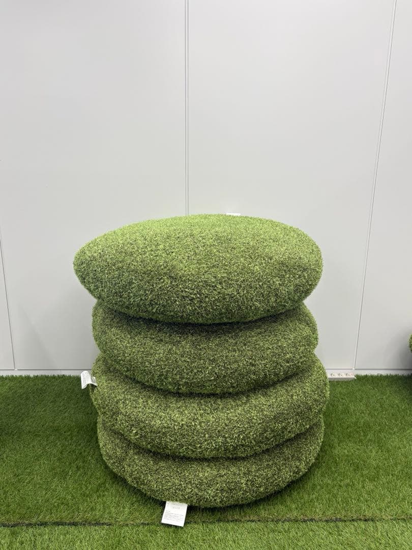 ■リアル芝生風生地のもちもちクッションシーヴァ