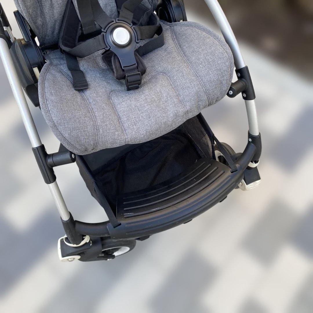【mk⭐︎美品】bugaboo bee5ベビーカー メランジグレー&黄色