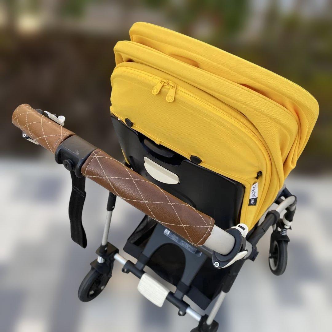 【mk⭐︎美品】bugaboo bee5ベビーカー メランジグレー&黄色