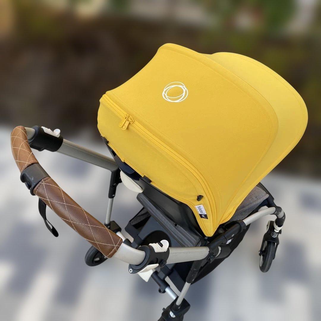 【mk⭐︎美品】bugaboo bee5ベビーカー メランジグレー&黄色