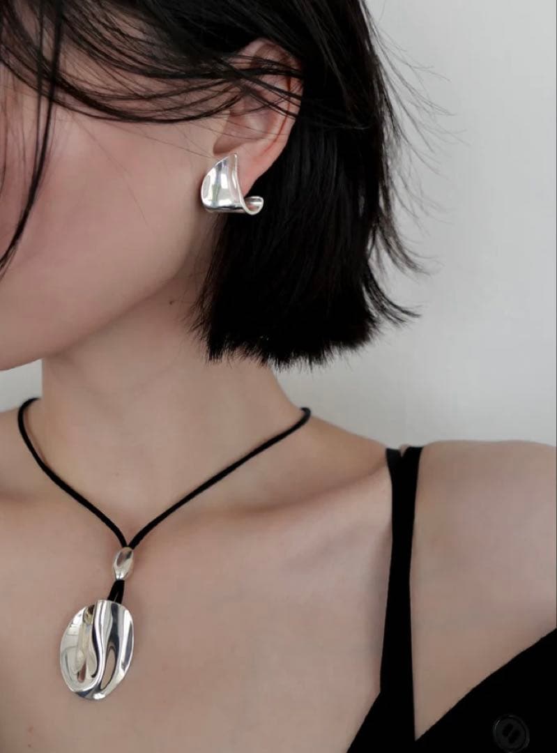 ホアキンベラオ　ピアス　Earrings LINEA Silver 09