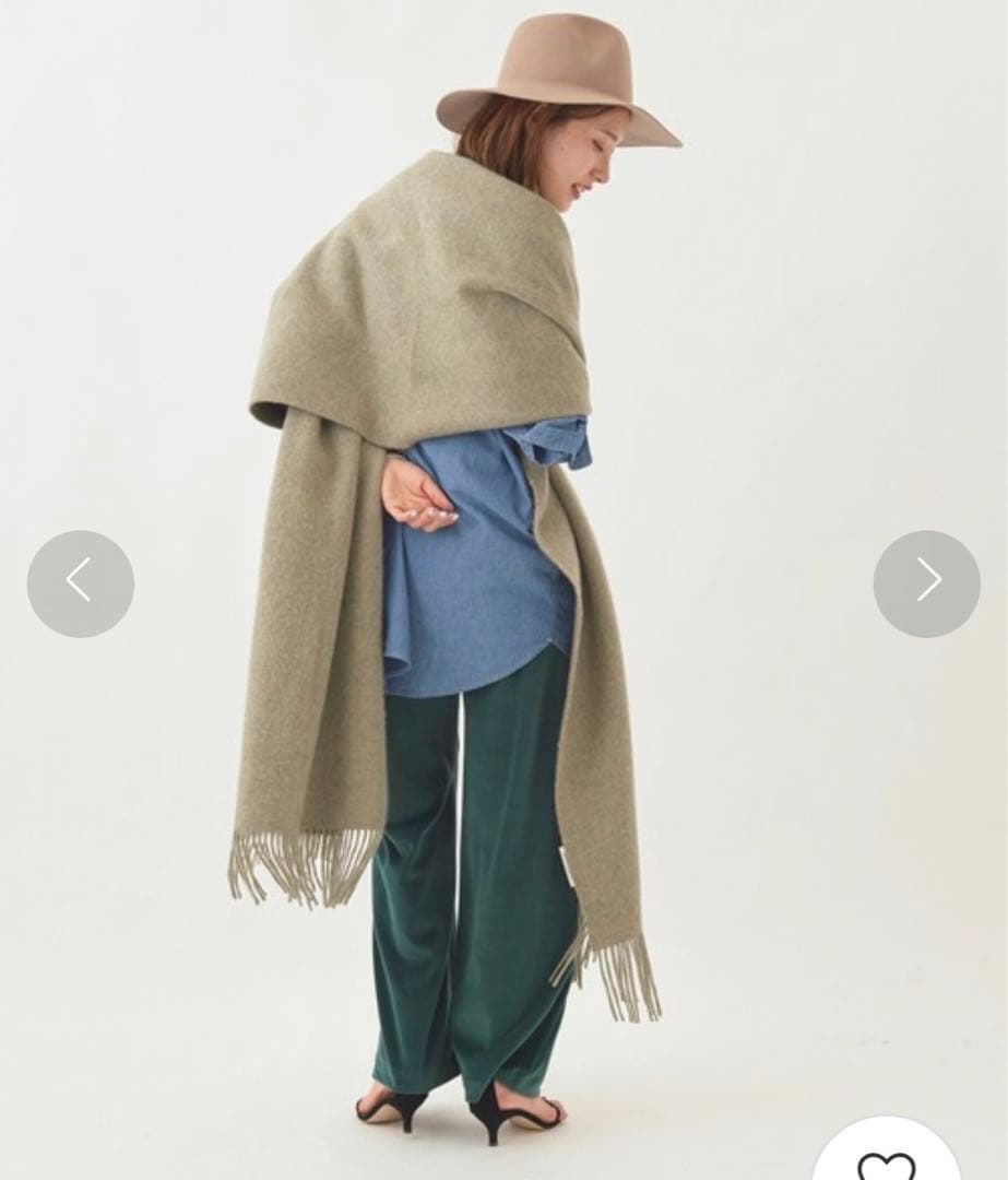 こぐまさま専用　アソースメレ　カシミヤストール　plage 新品未使用