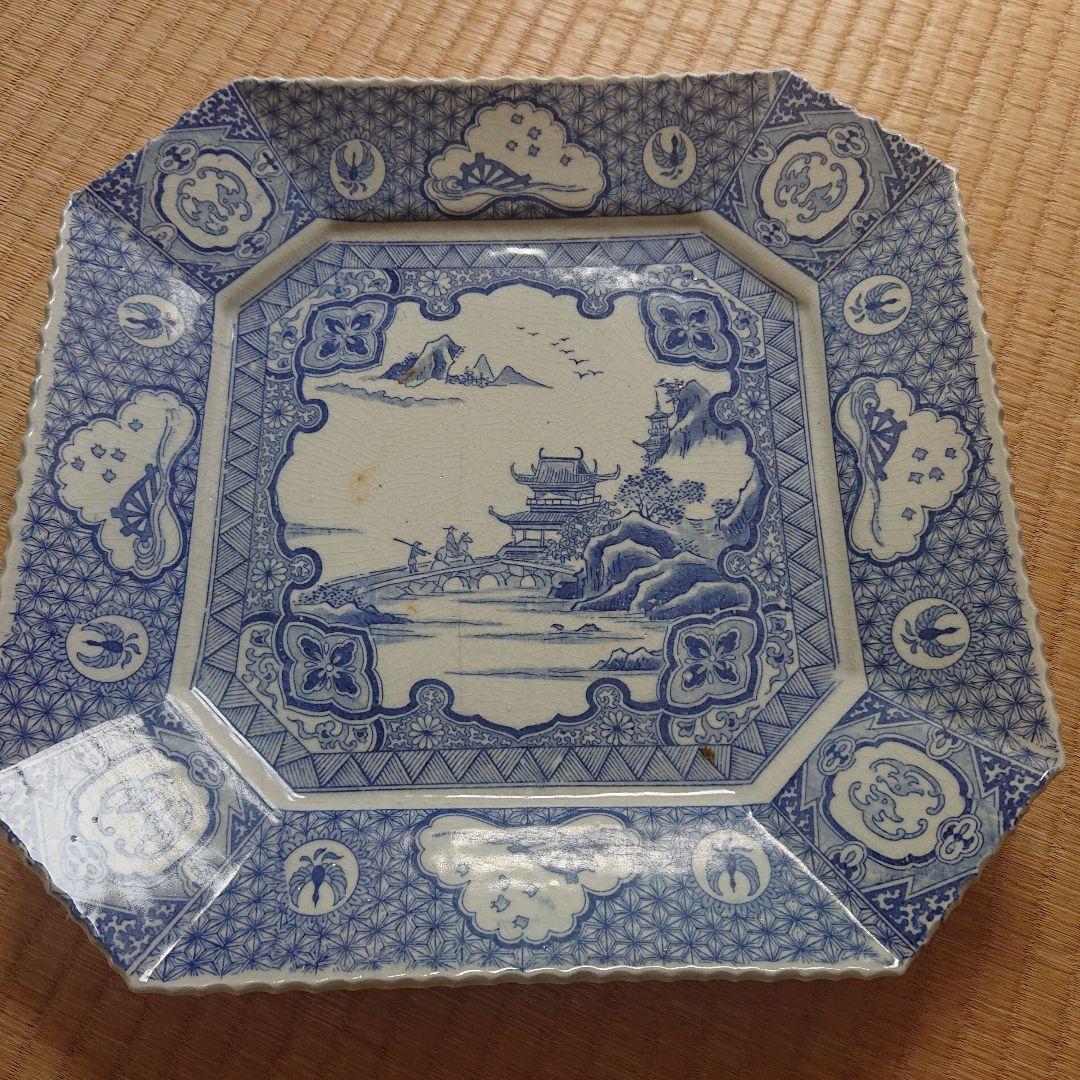 古道具骨董大皿アンティーク