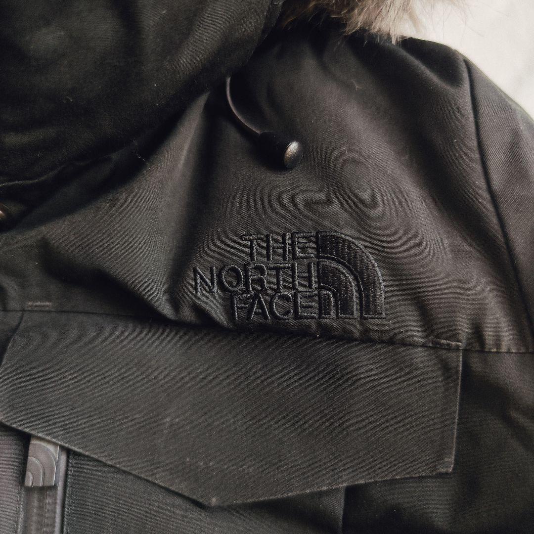 【人気モデル】ノースフェイス★ファー付きダウンジャケット Lサイズ
