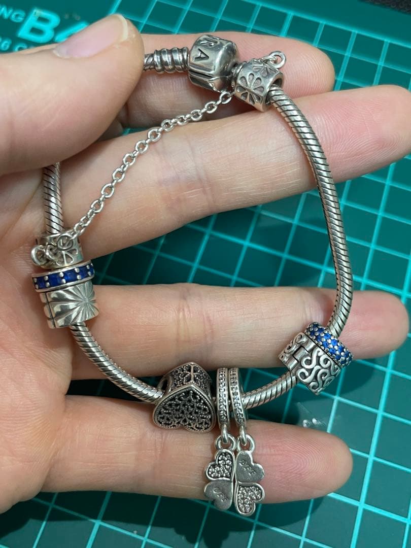 PANDORA 925，シルバー　ブレスレット